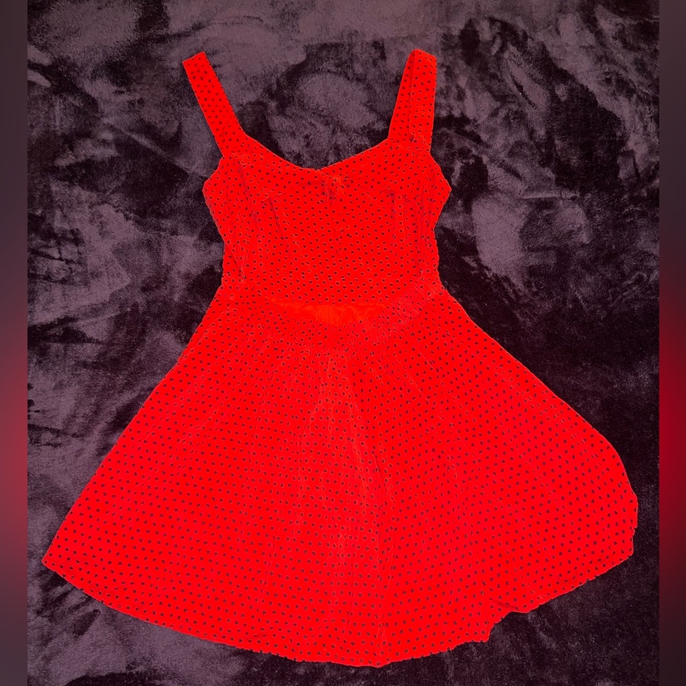 Red dress with polkadots ❤️